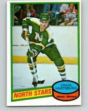 (HCW) 1980-81 O-Pee-Chee #317 Craig Hartsburg  RC Rookie Minnesota  V11529