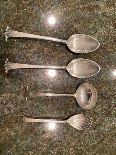 Porter Blanchard Georgian Scroll 76 piece Sterling Silver Set, compare at $10K! - Picture 9 of 11
