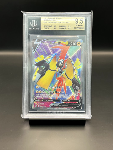 Tapu Koko V graded BGS 9.5 for sale on eBay