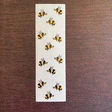 New Mrs. Grossman Scrapbooking Stickers - Bees - 1989
