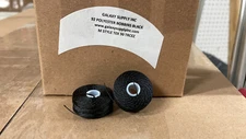 Bobbins Style "M" Black ----- 92 Polyester Tex 90 ----- MADE IN THE U.S.A