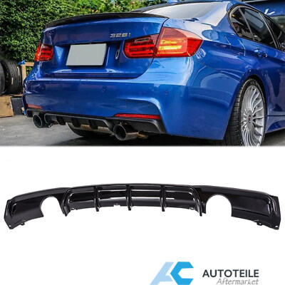 Heckdiffusor Heckansatz passt für BMW F30 F31 M-Paket 320 325 328 330 335