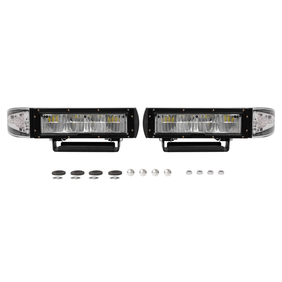 2 Pack Heated LED Universal Plow Lights - Replaces for 1312100 - Image 2 of 4