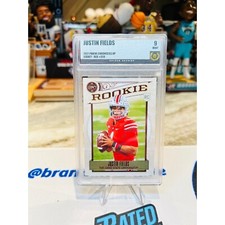 2021 Panini Chronicles Draft JUSTIN FIELDS #/149 Legacy RC Red Parallel Golden 9