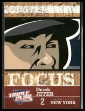2012 Panini Triple Play #253 Derek Jeter New York Yankees HOF