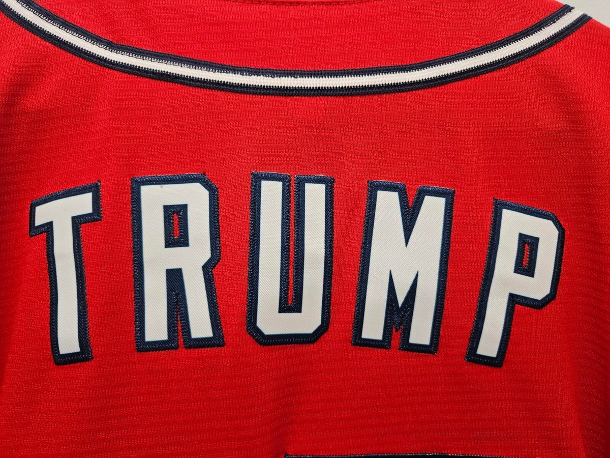 Custom Stitched Trump #45 #47 Baseball Jersey MAGA KAG USA