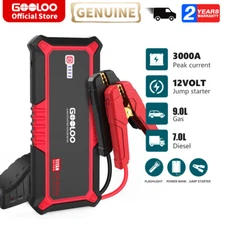 GOOLOO Upgraded GP3000 Jump Starter 3000A Battery Charger Power Bank Portable US