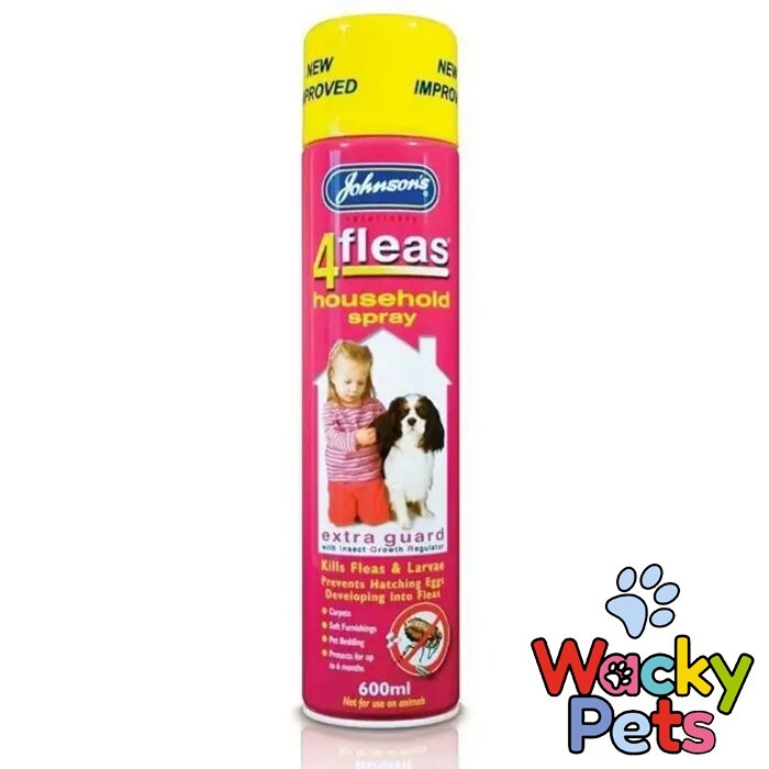 JOHNSONS 4FLEAS HOUSEHOLD FLEA SPRAY EXTRA GUARD 600ml - Image 4