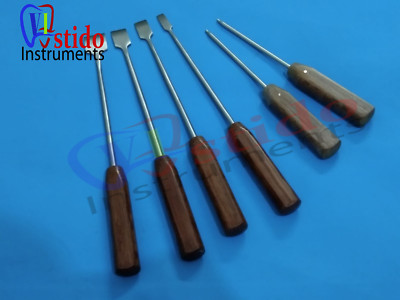 Knochenmeißel Schraubendreher mit Fasergriff Chirurgisches Orthopädie Instrument 6 Stück