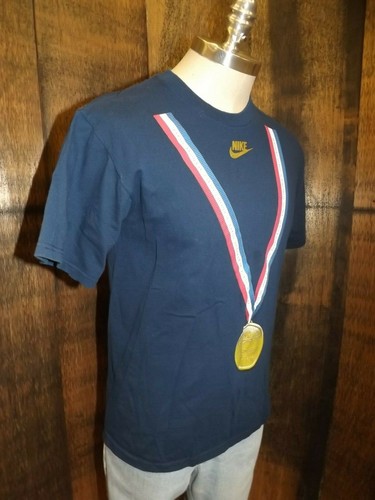Rare Unworn? Vtg 1992 Nike Dream Team Olympic Gold Basketball T-Shirt Adult S - Picture 3 of 4