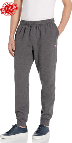 Men'S Powerblend Retro Fleece Jogger Pant, Black, Small - Picture 9 of 12