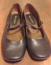 Naturalizer Black Mary Jane Shoes Womens