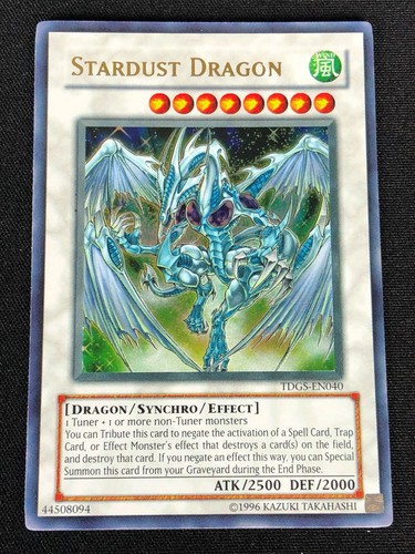 YUGIOH STARDUST DRAGON TDGS-EN040 ULTRA (NM)
