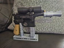 Han Solo ROTJ DL-44 Blaster Replica Metal Hardware Wood Filament Grips