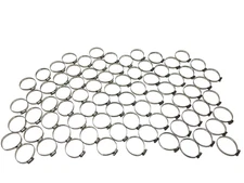 Ideal-Tridon 3" Slotted Hose Clamp LOT OF 77