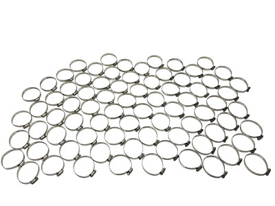 Ideal-Tridon 3'' Slotted Hose Clamp LOT OF 77