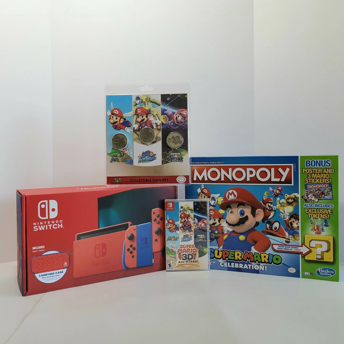 Nintendo switch mario online galaxy bundle
