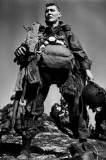 American paratrooper in full uniform WW2 Photo Glossy 4 6 in D002