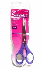 Lot of 2 Allary Style 200 Craft Hobby Lightweight Scissors, 5.5 Inch, Purple