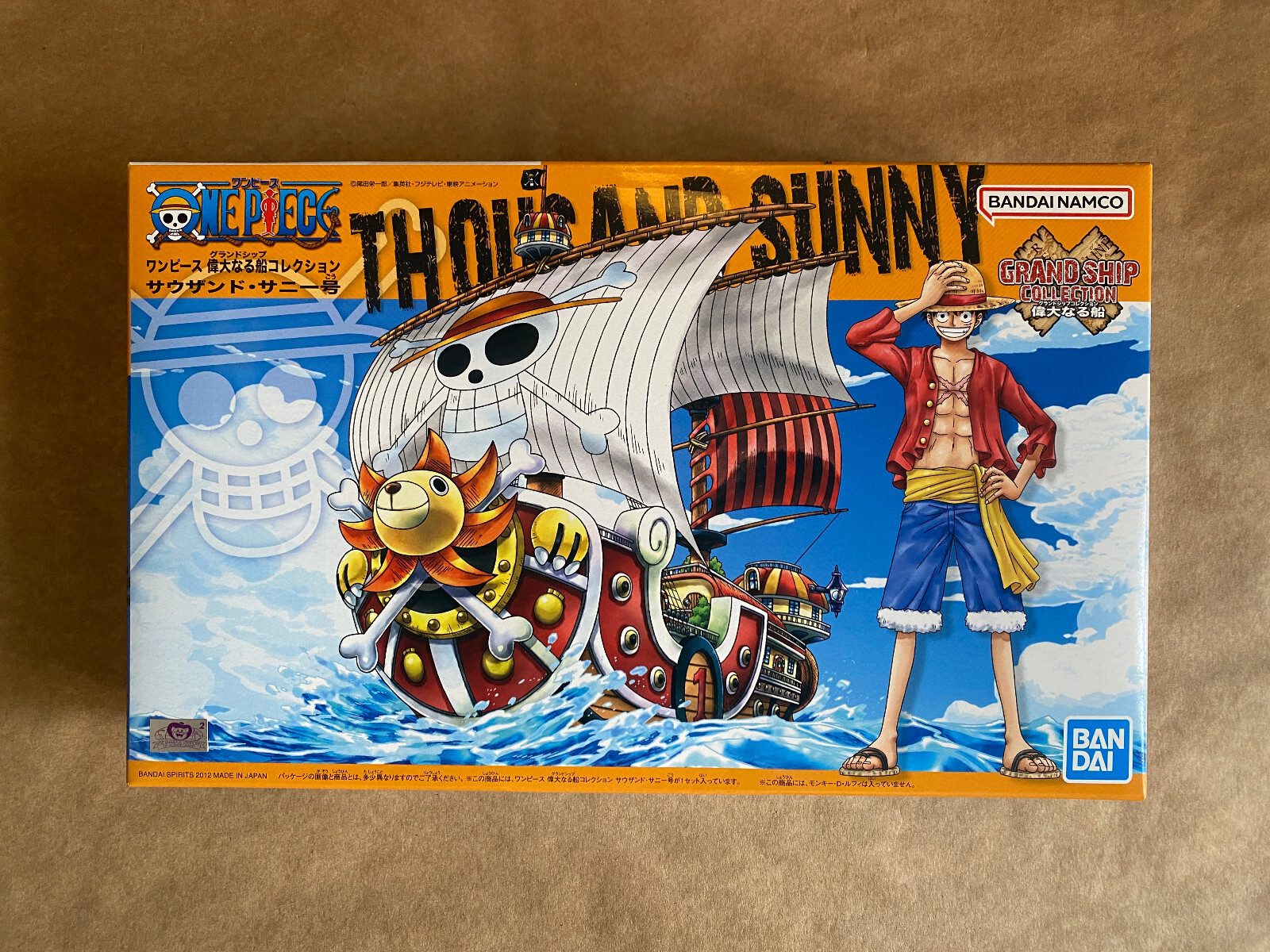 ONE PIECE THOUSAND SUNNY - GRAND SHIP COLLECTION - BANDAI MODEL KIT