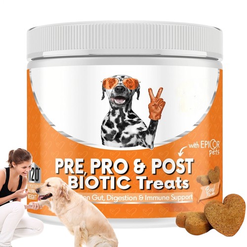 NutriPaw Pre, Pro & Postbiotic Digestive Treats For Dogs - Gut Health, Sensitive - Picture 8 of 12