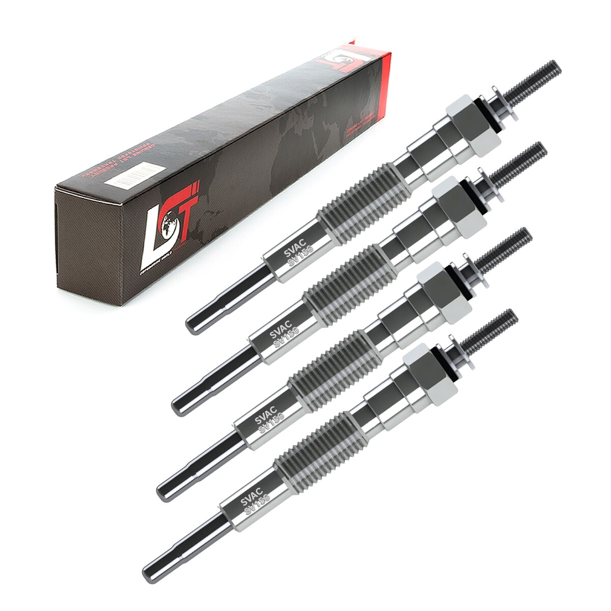 4x Glow Plugs BAR 11 Volt Complete Set for Suzuki Grand Vitara et Ta