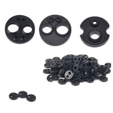 50Pc Dental Rubber Seal Cushion Gasket 2 4 6 Hole for High Slow Speed Handpieces