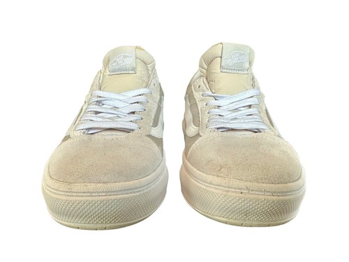Vans ComfyCush Old Skool Overt CC Skate Shoes Light Gray White Men’s 9.5 - Picture 2 of 9