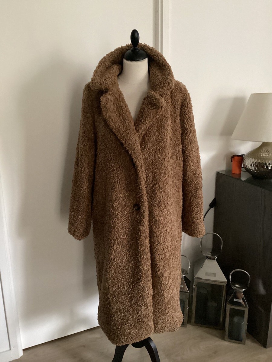 Manteau Vintage En Fourrure Petit-gris Csap Fur - Taille 42, Marron Clair - Très Bon état (Fabriqué En France)