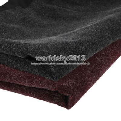1x Speaker Dustproof Protective Fluffy Cloth Audio Stereo   Fabric 1.5x0.5m #F9