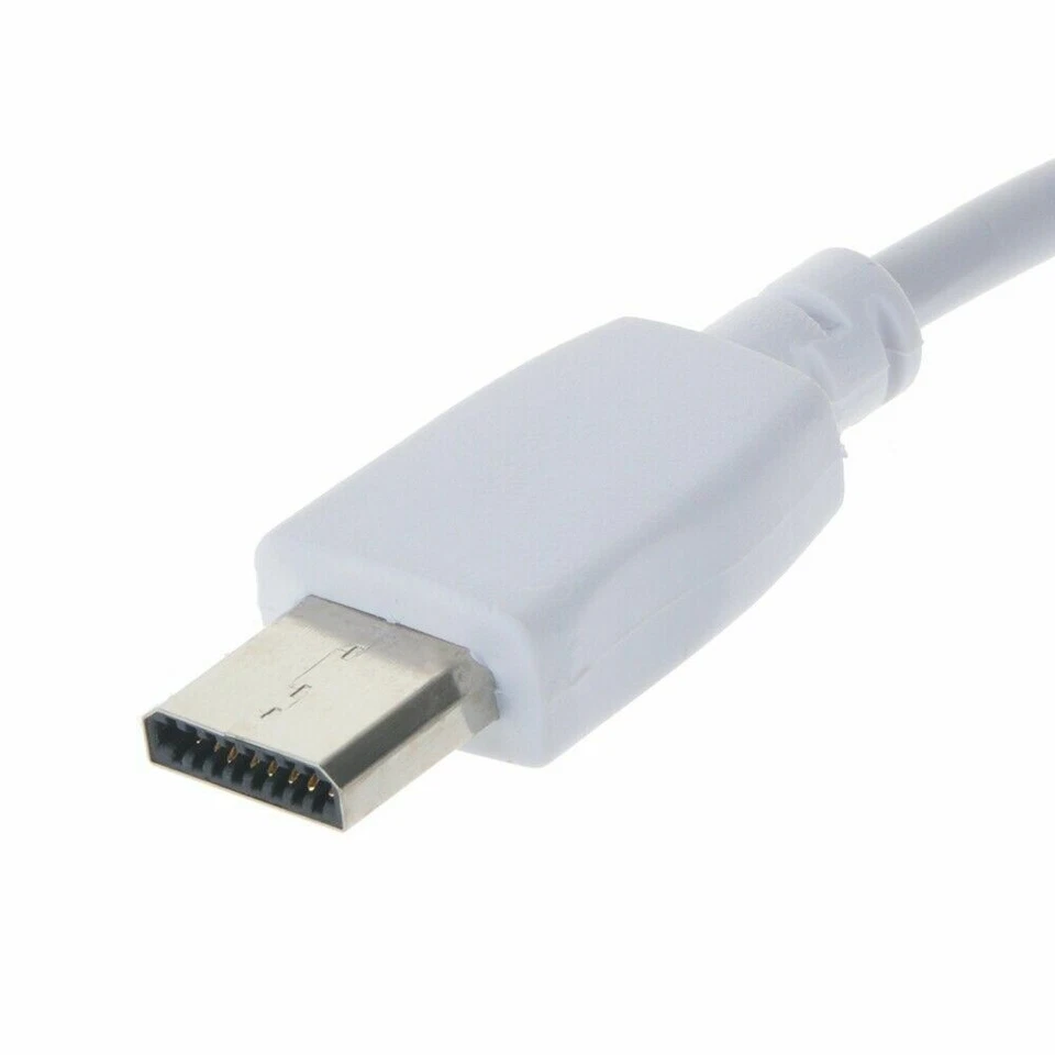 White Charger Cable Cord for Fuhu Nabi DreamTab DMTab Jr XD Kids 2S Elev8 Tablet - Image 4 of 4