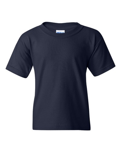 NEW Gildan YOUTH Heavy Cotton Plain Crew Neck Short Sleeves T-Shirt 5000B - Picture 96 of 152