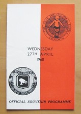 TOTTENHAM HOTSPUR - TV STARS v INT SPORTSMEN Friendly 1960 For SAVE THE CHILDREN