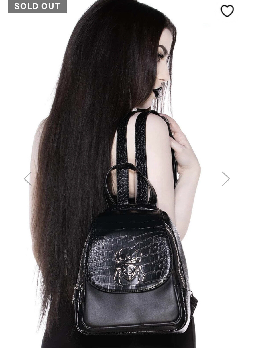 Killstar Black Widow Backpack - Sold out image 4