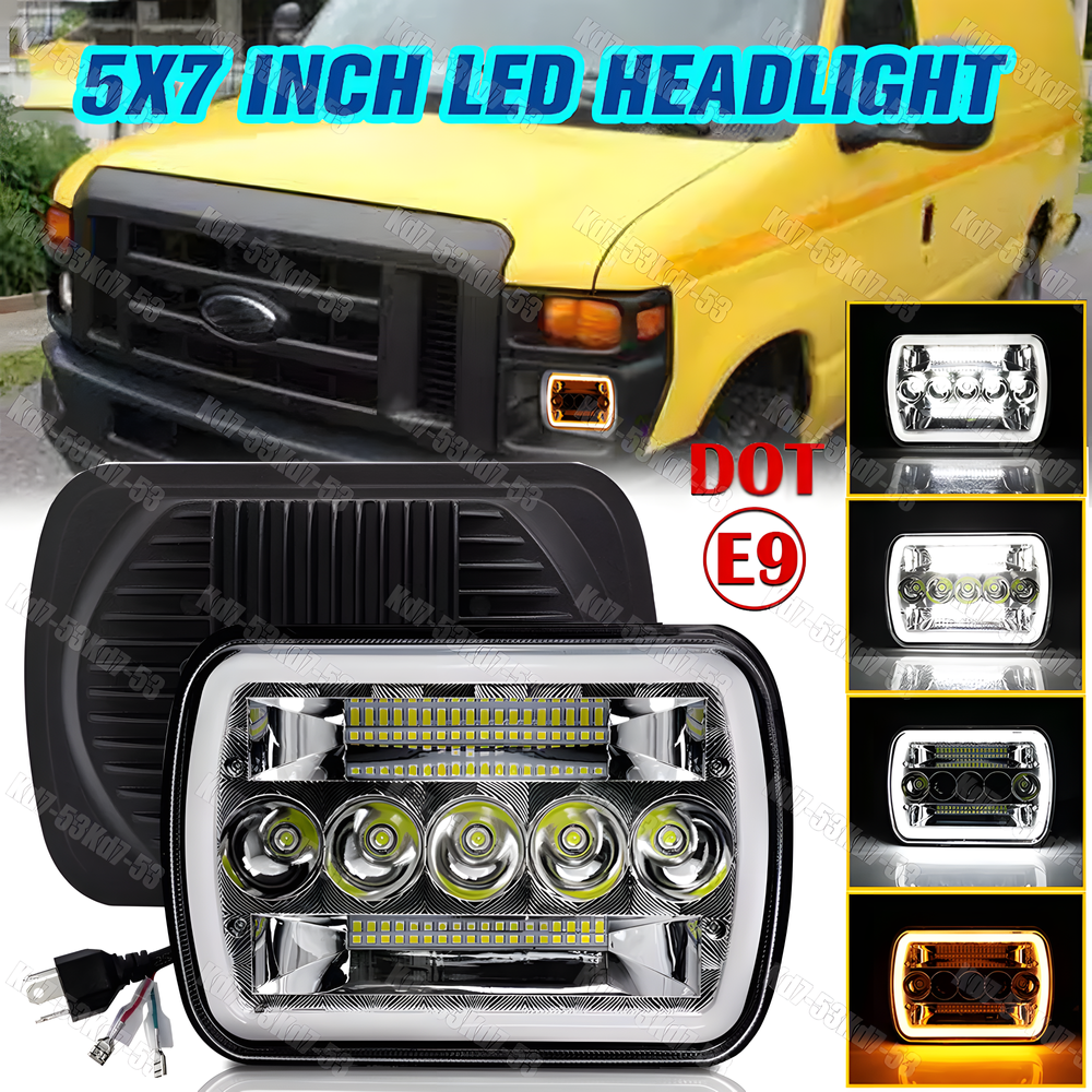 For Ford E-150 Econoline E-250 E-350 7x6