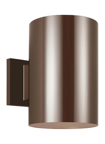 Sea Gull Lighting 8313901-10 Outdoor Bullets Large 1-light Outdoor Wall Lantern