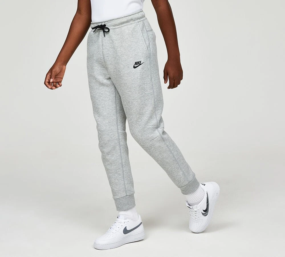 Nike tech fleece pants junior grey sales