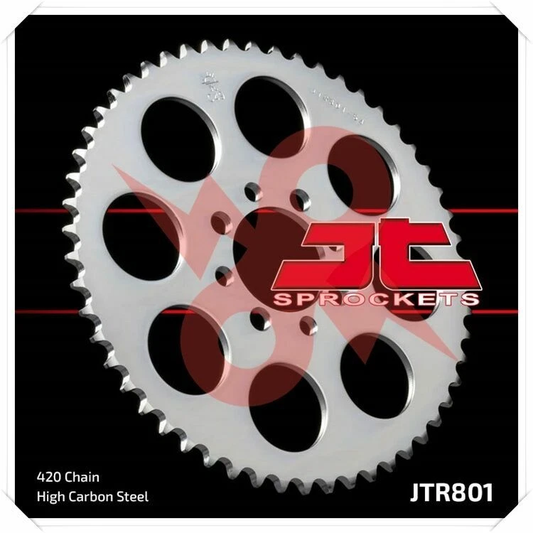 Kit de cadena y piñón Kawasaki KLX110 03-09 JT y RK 420MXZ 14/33 Foto 2 de 4