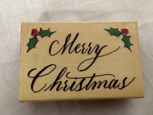 Wooden Sugar Loaf products Christmas stampers lot of 6 - Picture 14 of 24