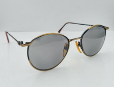 Vintage Antique Gold Oval Metal Sunglasses Korea FRAMES ONLY
