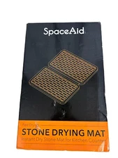 Spaceaid Stone Drying Mat Instant Dry Mat dish Fast for kitchen counter (heavy)