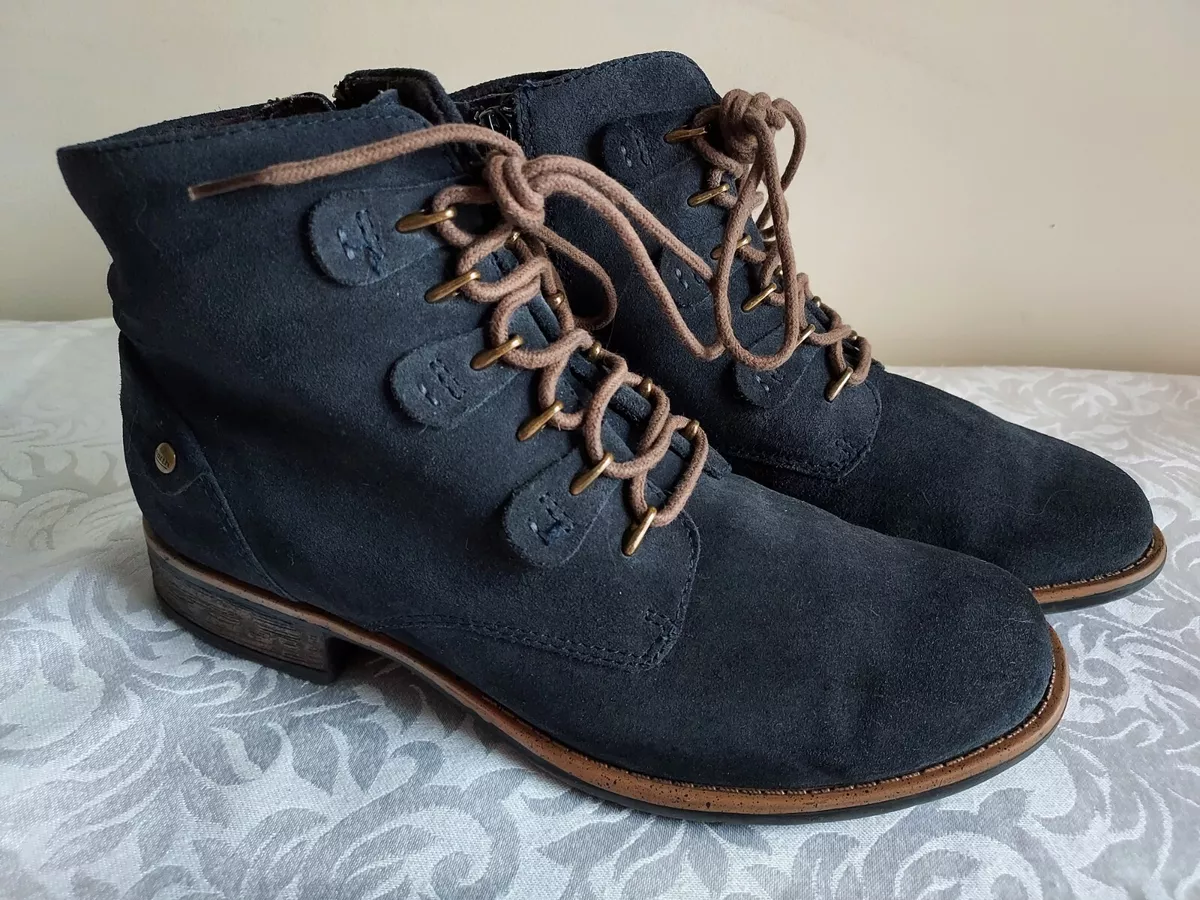 Earth lace shop up boots