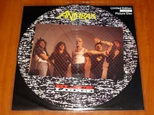 ANTHRAX BLACK LODGE *RARE* 12" PICTURE DISC VINYL UK PRESS 1993 NUMBERED LIMITED