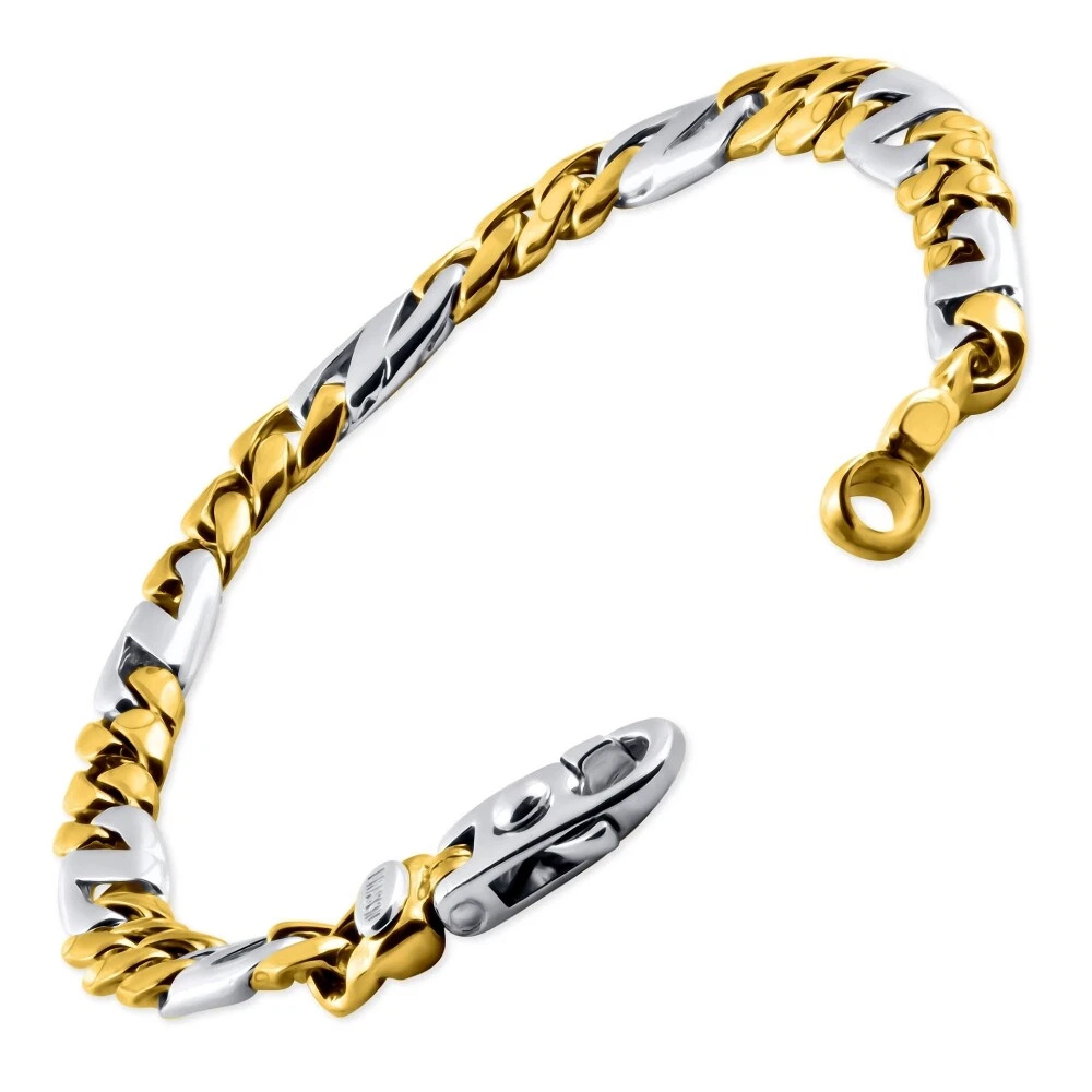 Platinum gold bracelet for mens sale