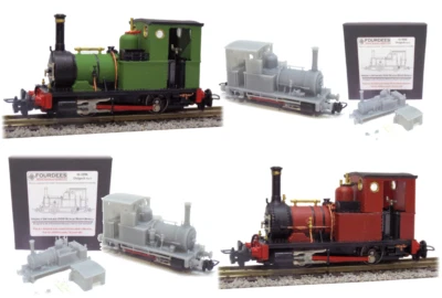 Fourdees Limited Talyllyn Dolgoch Locomotive 009 / OO9 Kit for Bachmann chassis