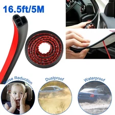 For Toyota Car Door 5M L-Shape Soundproofing Seal Rubber Edge Strip Protector