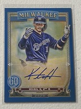 KESTON HIURA - 2020 Gypsy Queen - BLUE AUTOGRAPH #’d 39/150 - Brewers GQA-KH
