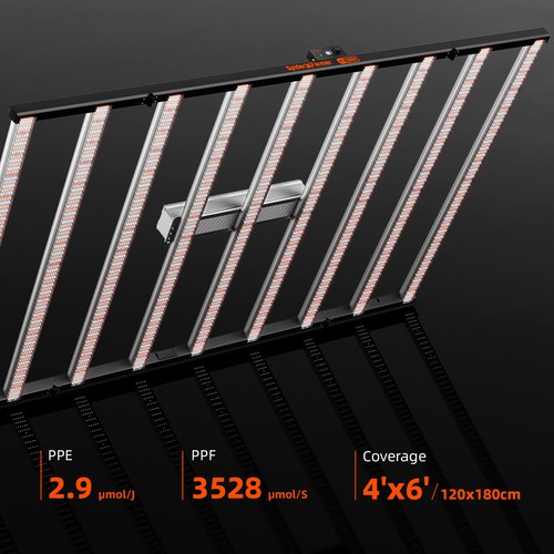 Barra de luz LED de crecimiento Spider Farmer serie SE Samsung espectro completo interior - Imagen 62 de 62