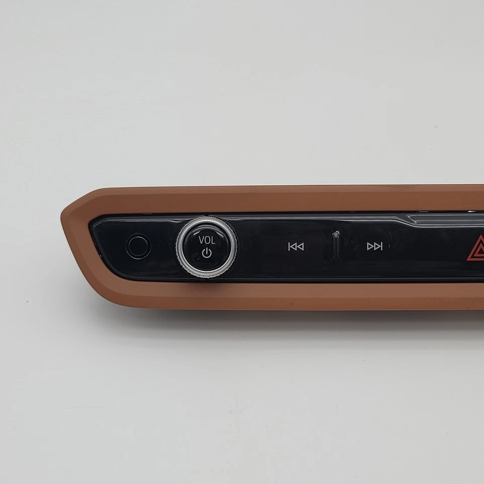 2022 2023 2024 BMW I4 G26 FRONT DASHBOARD AUDIO RAD CONTROL PANEL SWITCH 5A63F18 - Image 3 of 4