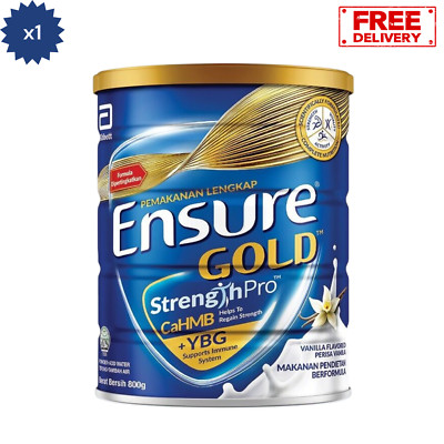 Abbott Ensure Gold Vanilla 800g for Middle-Age & Elderly Free Shipping